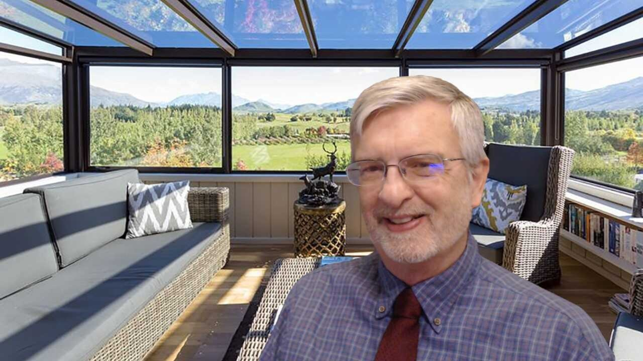 B.W. Melvin at home
